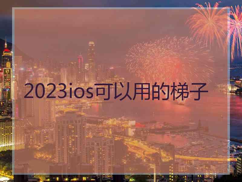 2023ios可以用的梯子